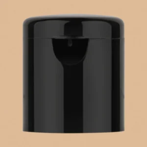BLACK LONG FLIPTOP CAP