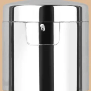 SILVER COATED FLIPTOP CAP