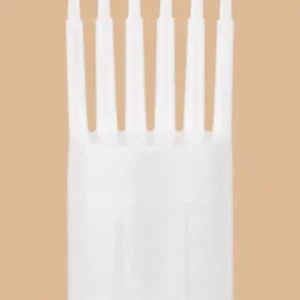 WHITE COMB CAP